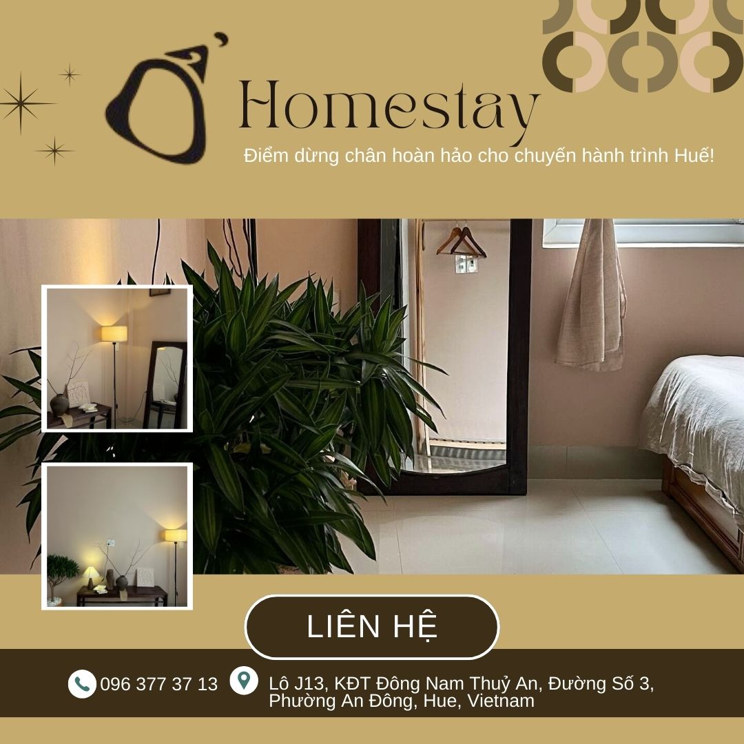 homestay phong cách Hàn Quốc, Homestay Lô J13, KĐT Đông Nam Thủy An, homestay lãng mạn ở Huế, homestay đẹp ở Huế